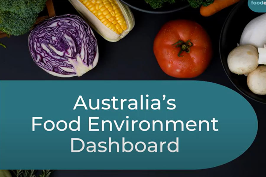 Australia’s Food Environment Dashboard - presentation intro slide