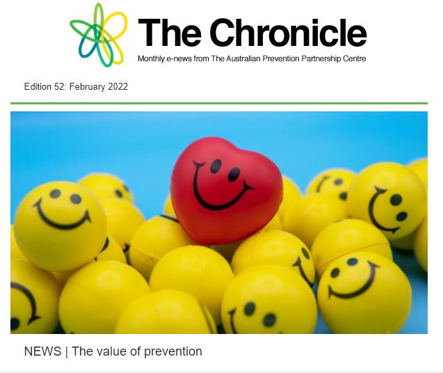 'The Chronicle I The value of prevention'