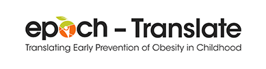 Logo of Early Prevention of Obesity in Childhood (EPOCH Translate)