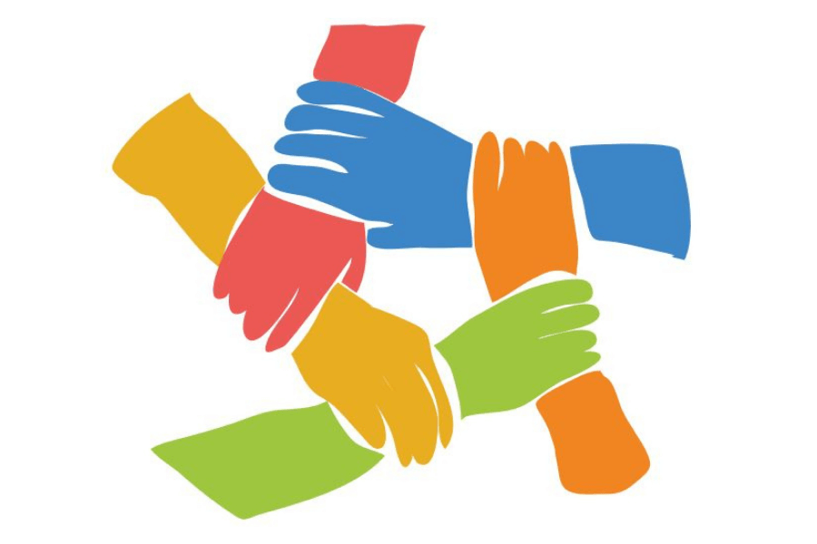 World Obesity Day logo featuring hands holding hands
