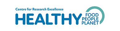 Logo of Healthy Food, Healthy People, Healthy Planet Centre for Research Excellence