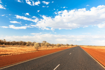 Road in regional Australia