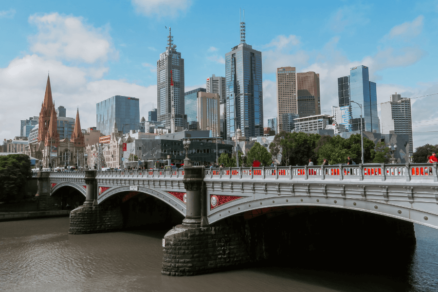 Melbourne skyline